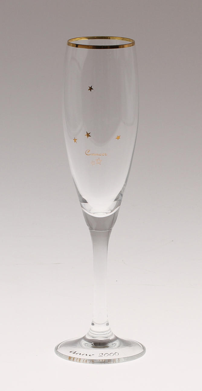 CHAMPAGNEGLAS, 12 st, i schatull.