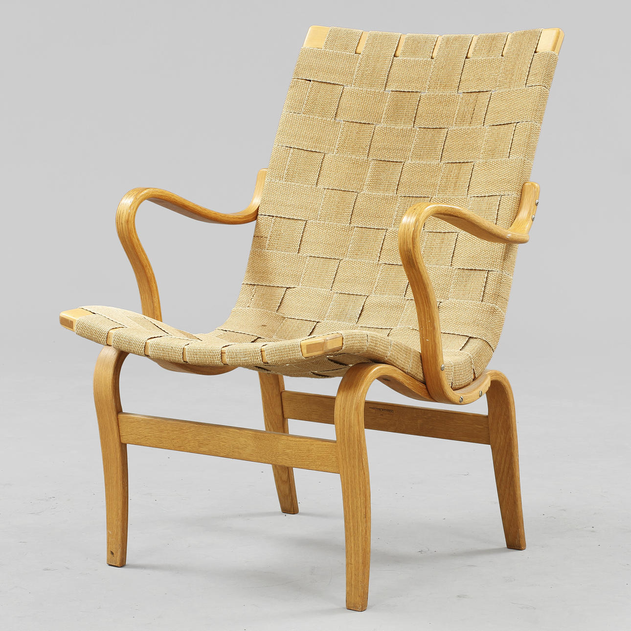 FÅTÖLJ, "Eva", Bruno Mathsson, Firma Karl Mathsson 1974.