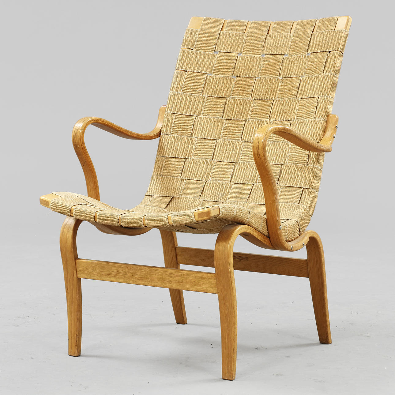 FÅTÖLJ, "Eva", Bruno Mathsson, Firma Karl Mathsson, 1974.