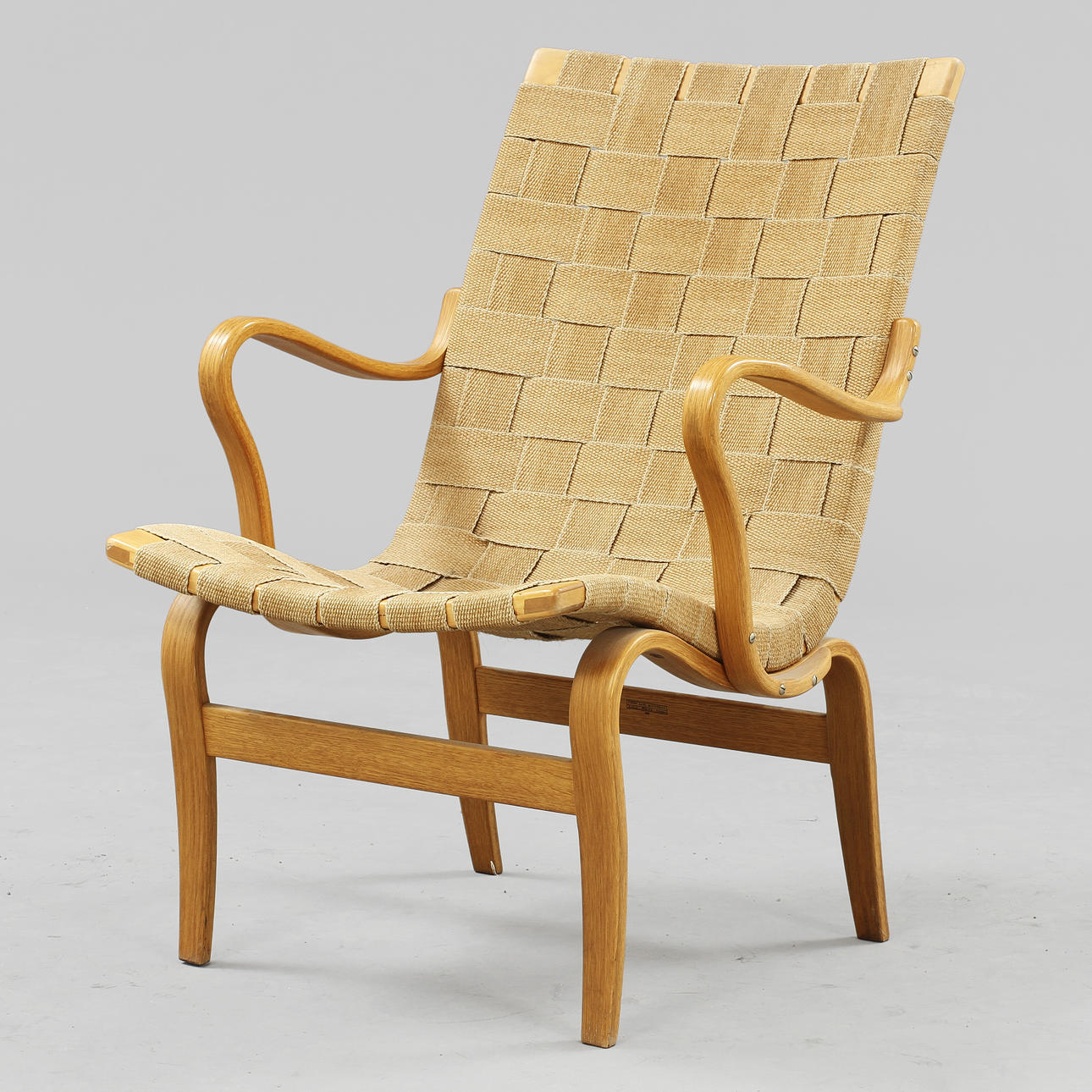 FÅTÖLJ, "Eva", Bruno Mathsson, Firma Karl Mathsson, 1974.