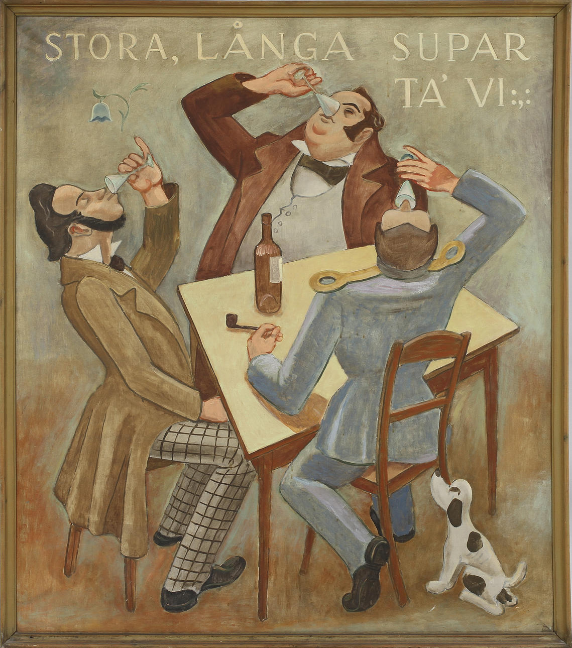 SIGGE JERNMARK. Olja på duk, 2 st, signerad 1926.