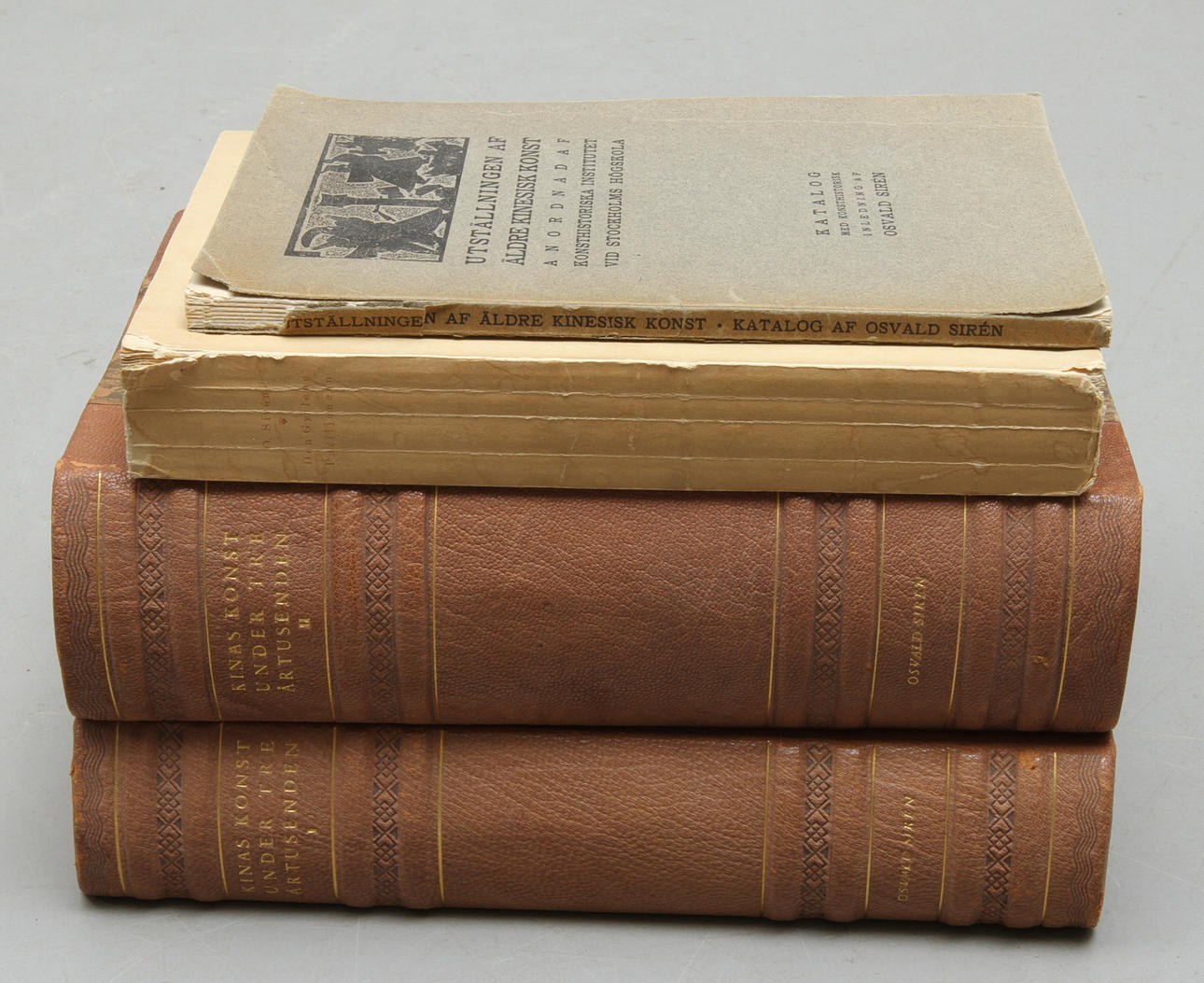 BÖCKER, 4 volymer, Osvald Sirén.