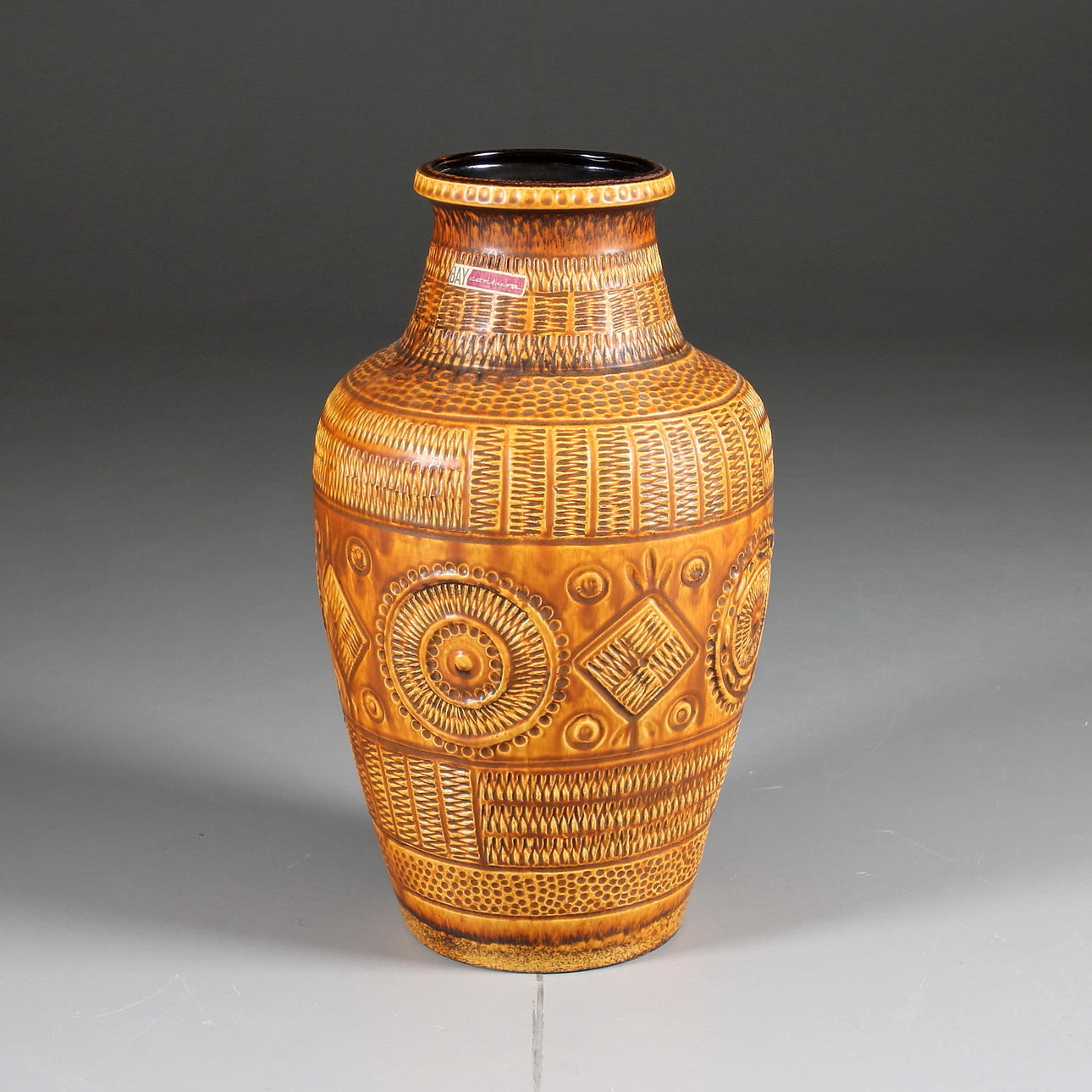 GOLVURNA, Porslin, Bay, Contura, W. Germany, 1960-tal.