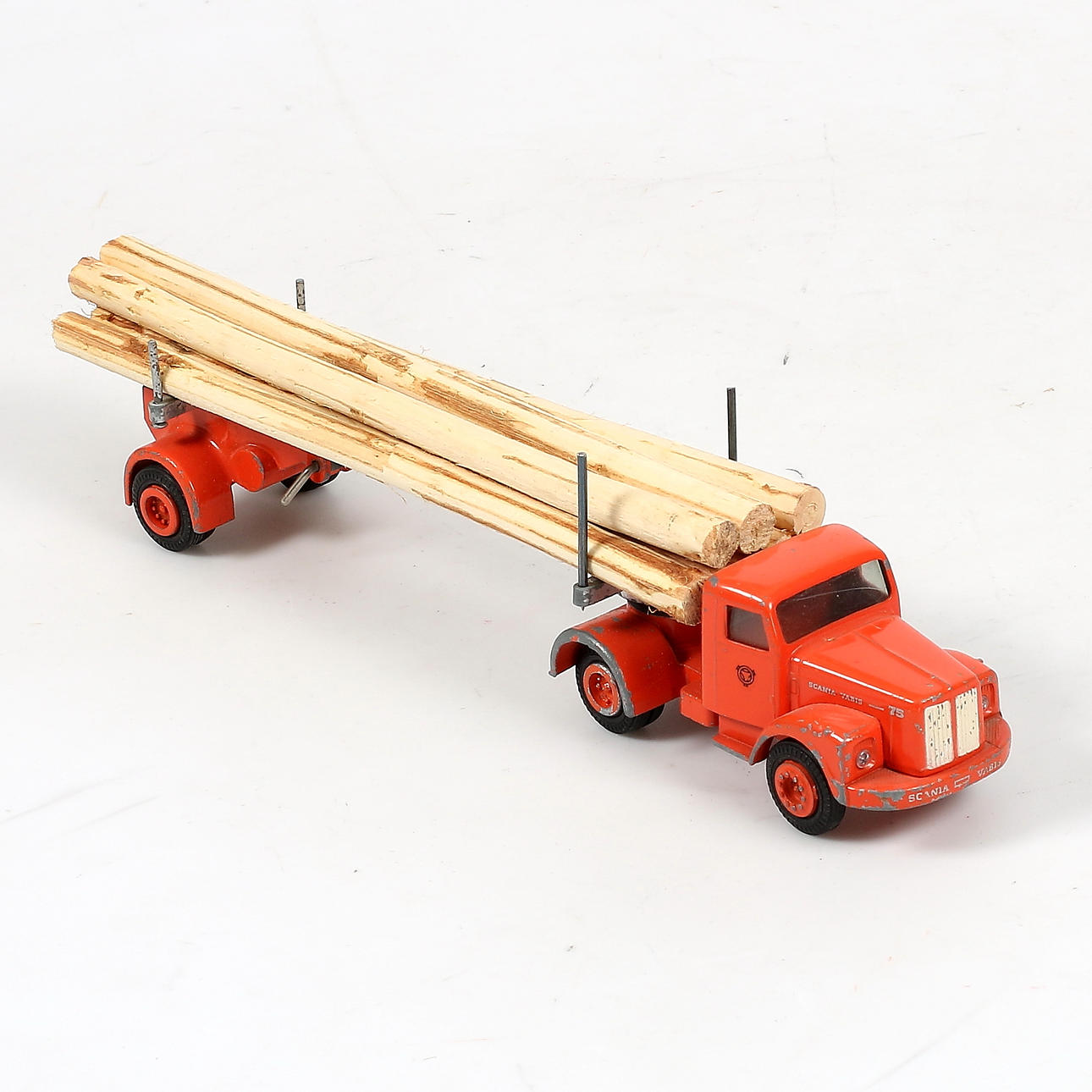 MODELTRUCK, tømmerbil, "Scania Vabis", Tekno, Danmark.