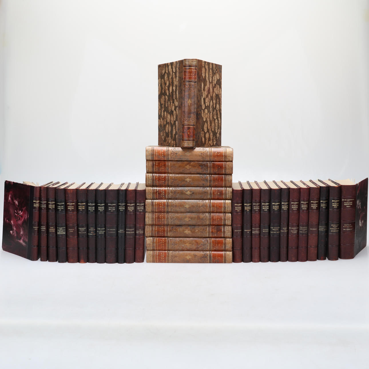 BOOKS, 34 pcs, Alexander Dumas, Jack London, 1900s.