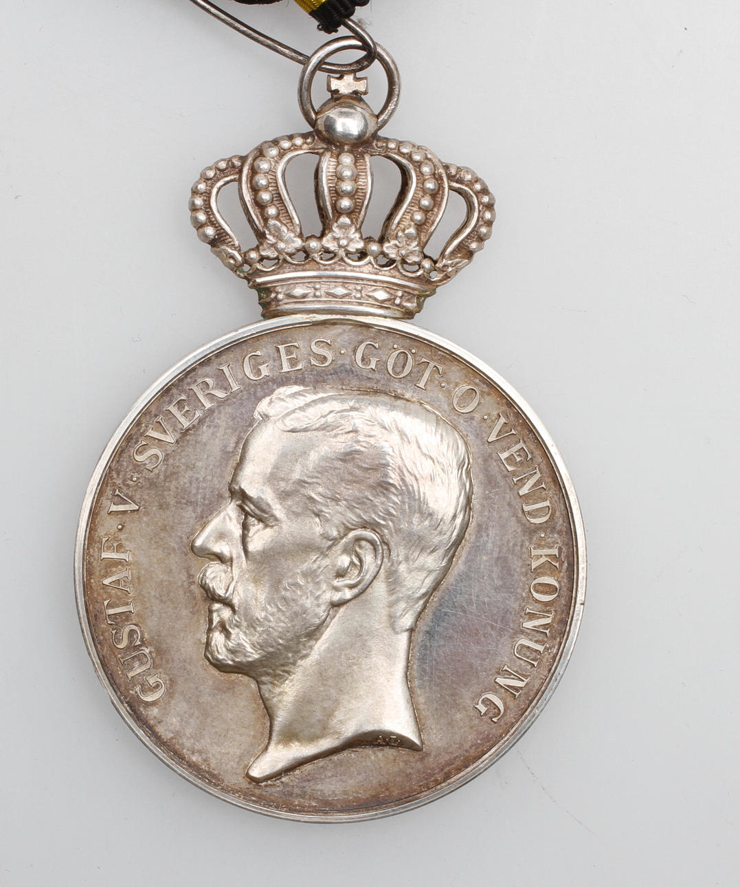 MEDALJ SILVER, "För trohet och flit".