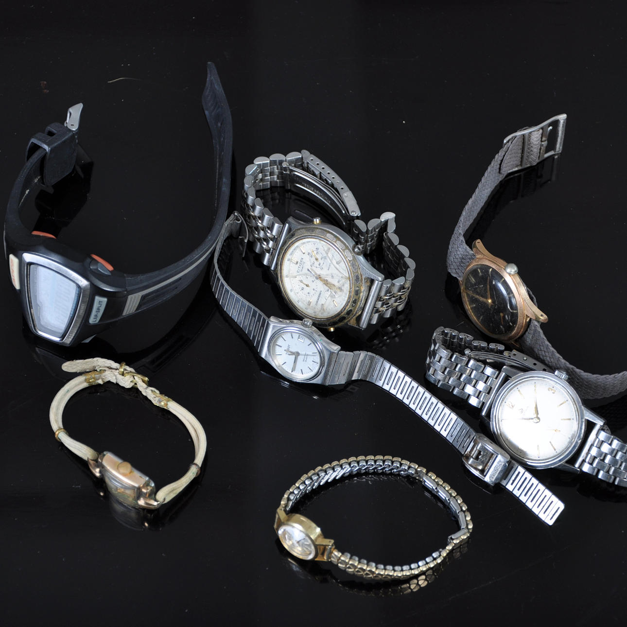 rannekello 7 kpl, tissot, certina jne.