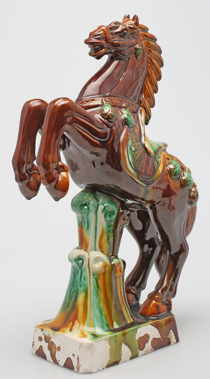 FIGURIN, konstmassa, troligen Kina, 1900/2000-tal.