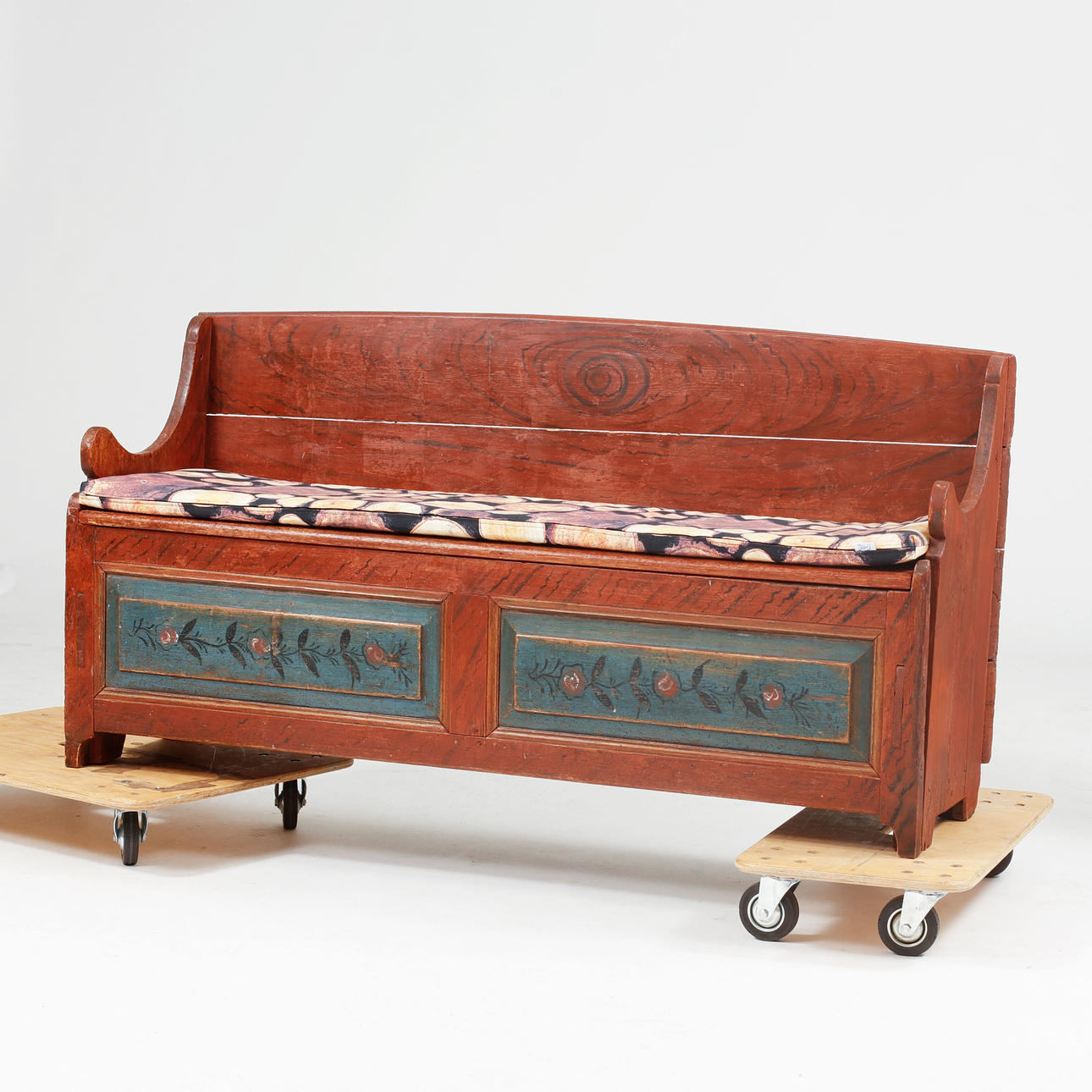 FÅLLBÄNK, allmoge, 1800-tal.