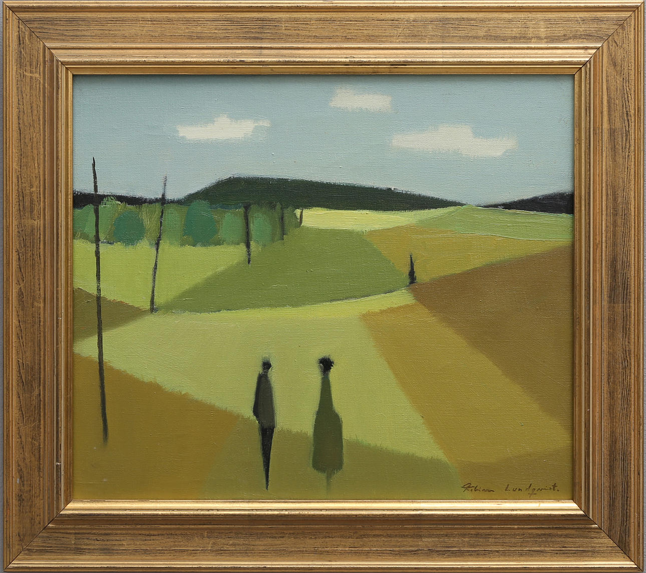 FABIAN LUNDQVIST. FIGUREN IN FELDLANDSCHAFT.