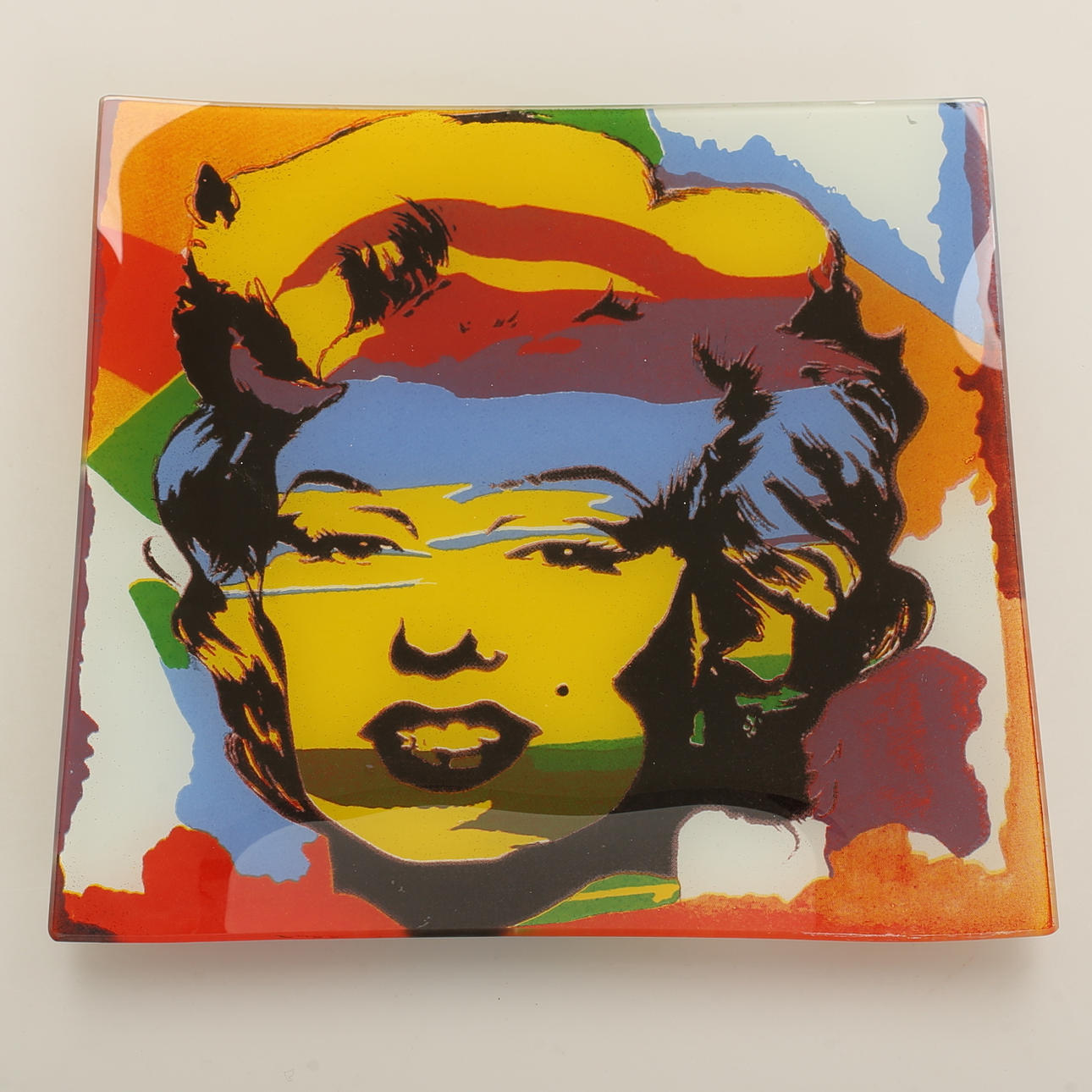 ANDY WARHOL. Efter, fat, glas, Rosenthal.