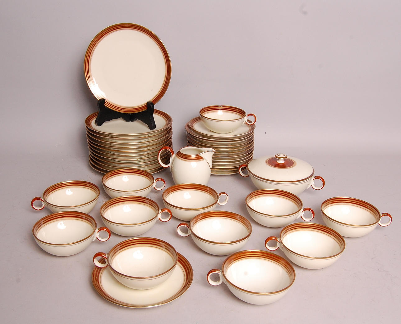 KAFFESERVIS, 39 delar, Hackefors, 1920-30-tal.