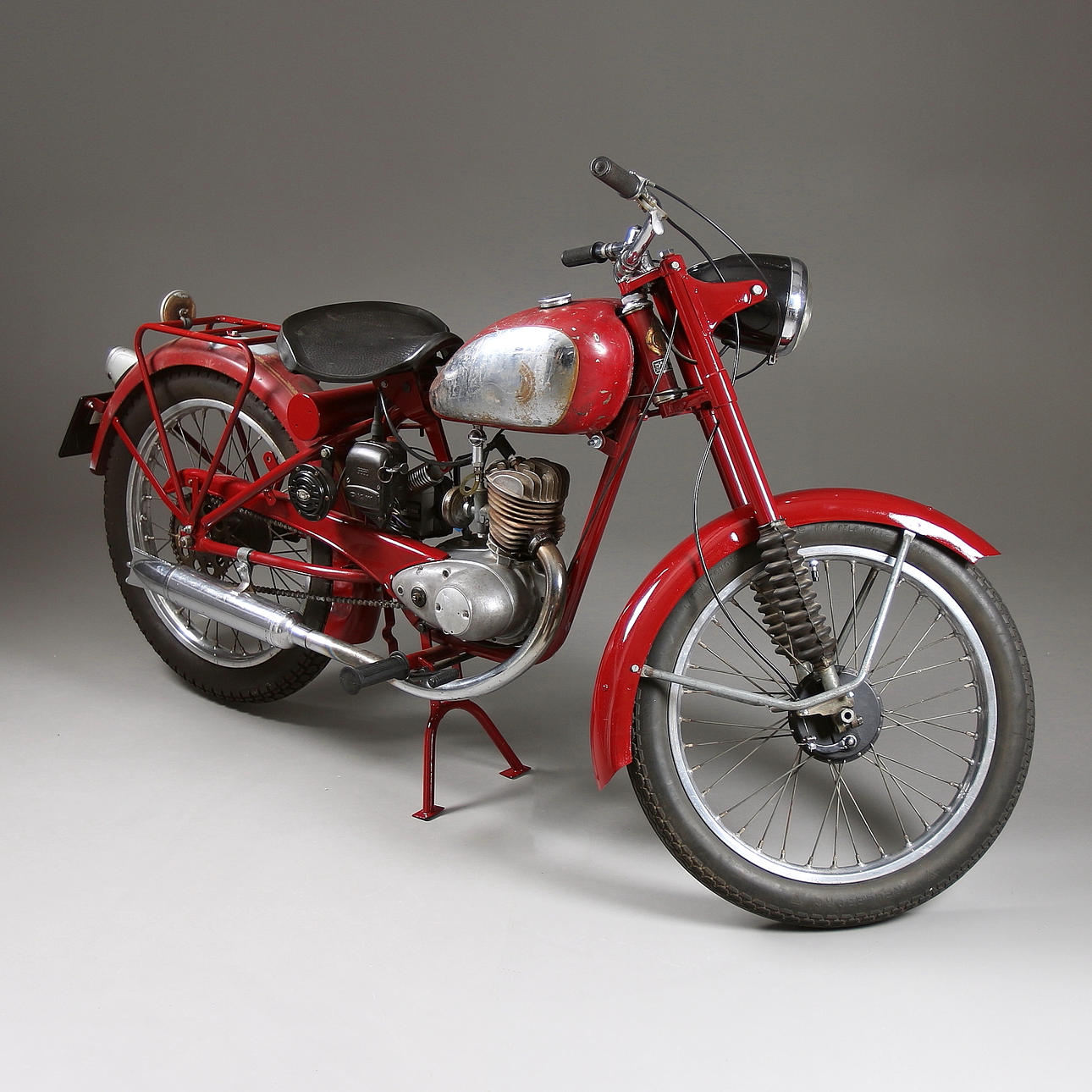 MOTORCYKEL, Nymans, Uppsala, NV 11 DL, "Rödmyran", 1953.