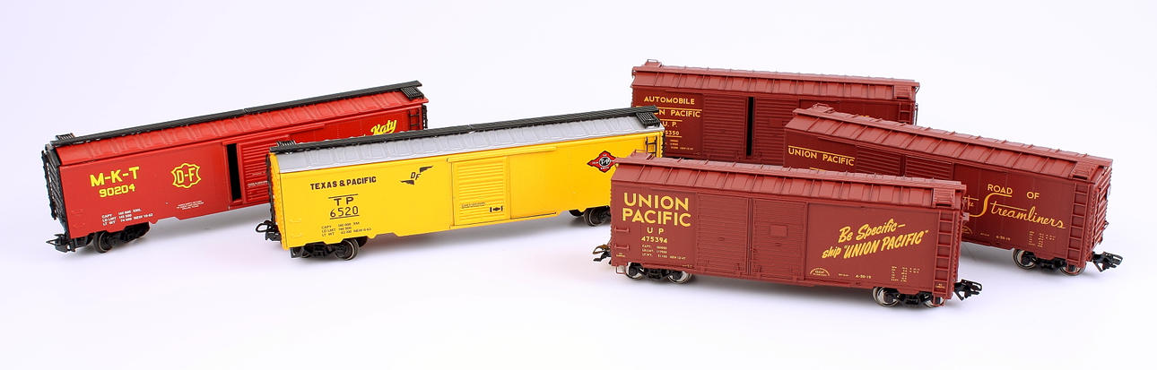 MODELLTÅG, 5 st vagnar, Märklin.