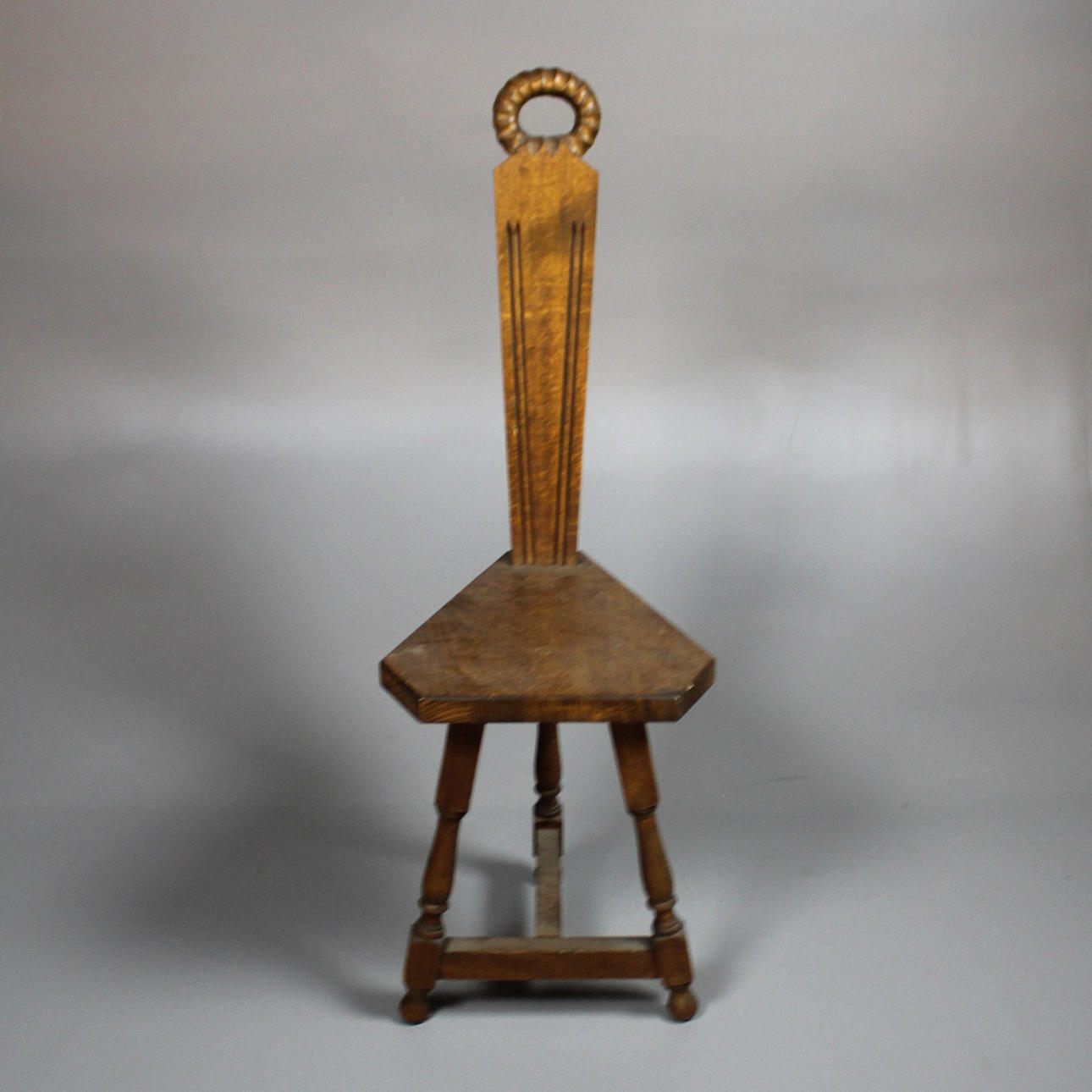 CHAIR, wood. "donkey chair".