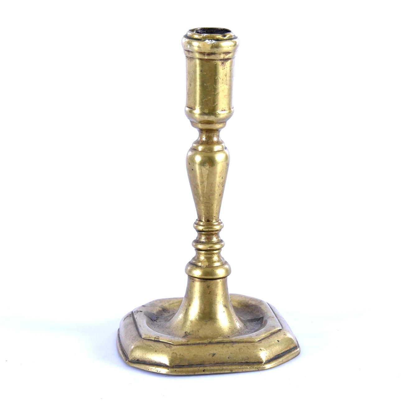 LJUSSTAKE, brons, 1700-tal.