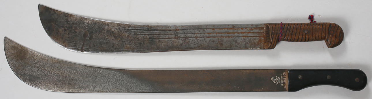 MACHETES (2). England och USA.