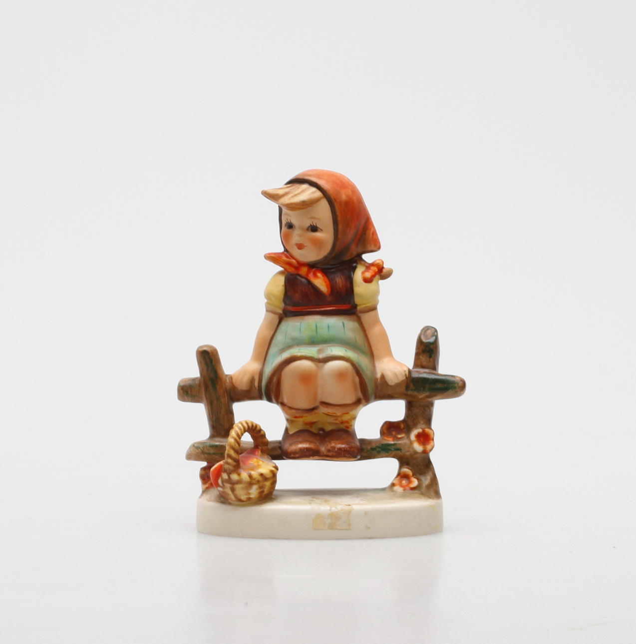 FIGURIN, porslin, "Just resting", MJ Hummel, Goebel, Tyskland.