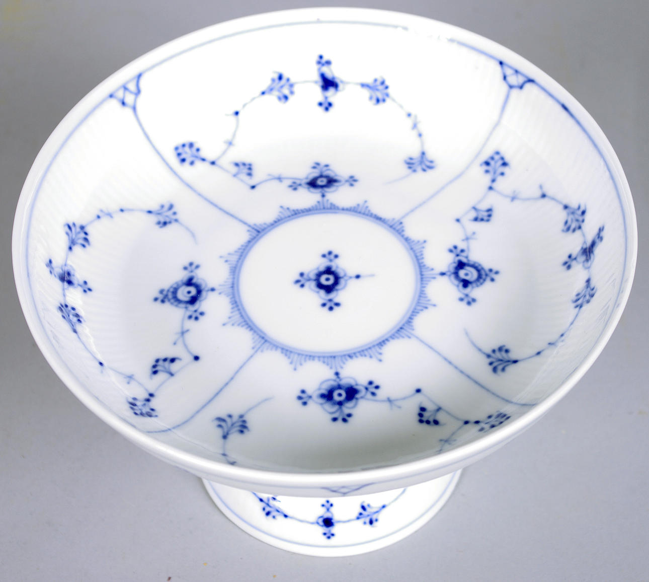 SKÅL PÅ FOT, "Musselmalet", Royal Copenhagen.