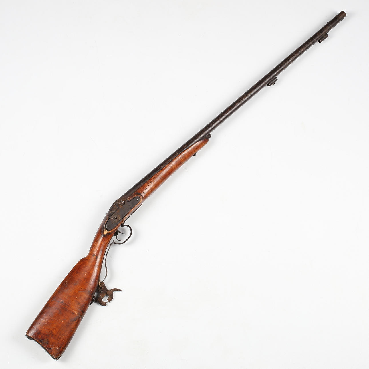 Muzzleloader, doble cañón, siglo XIX.