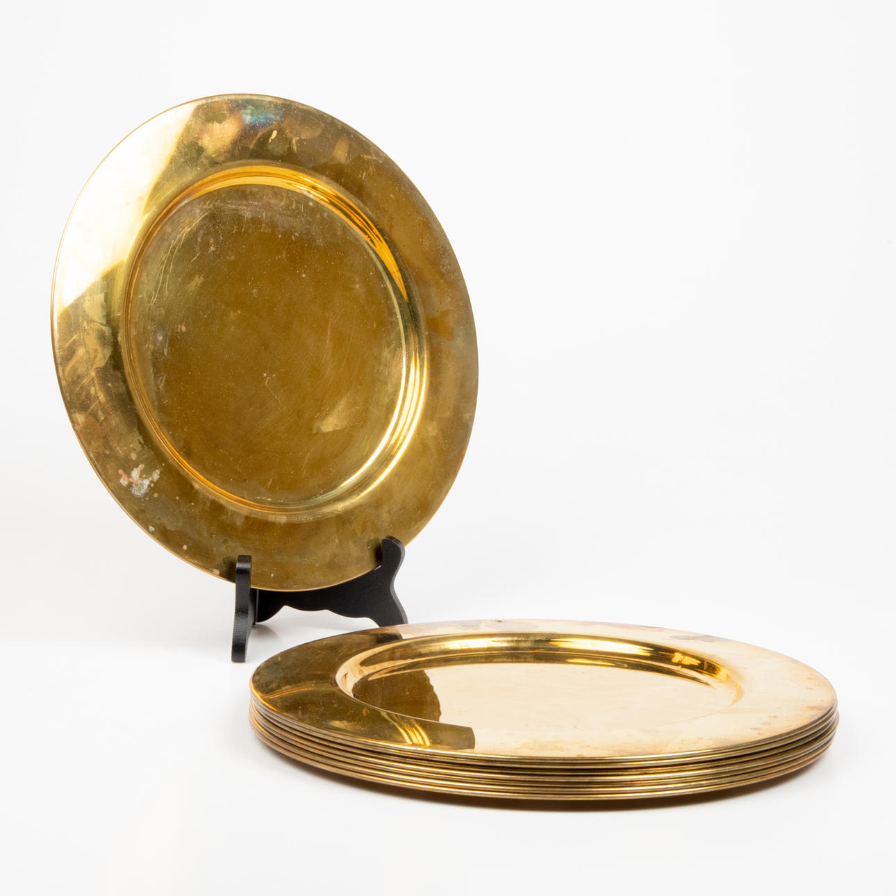 KUVERTTALLRIKAR, 8 stycken, mässing.