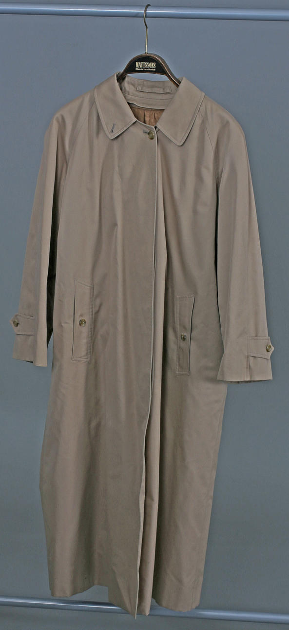 TRENCHCOAT, stl ca 40, Burberry, Nordiska Kompaniet, Stockholm.