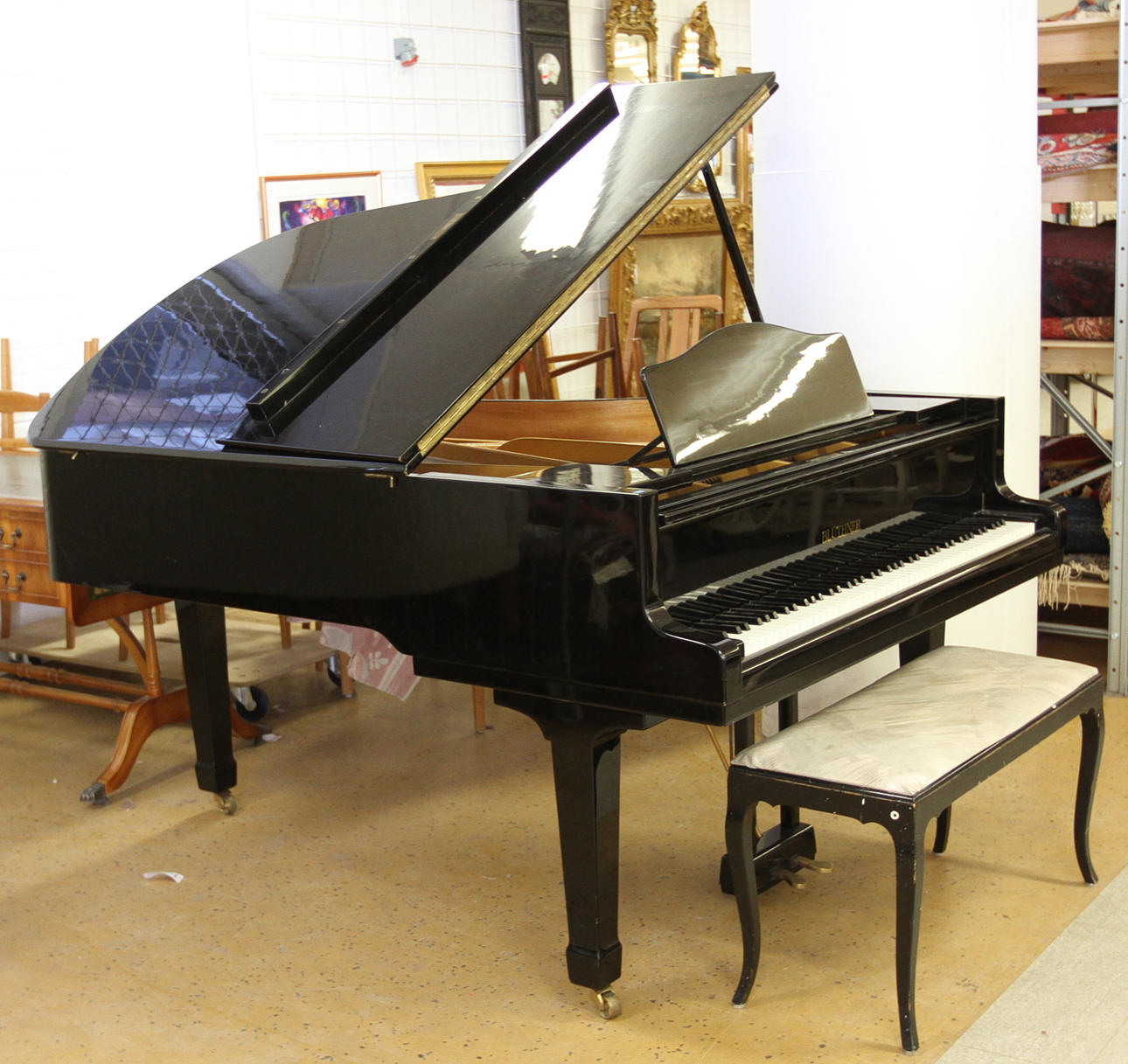 FLYGEL, Blüthner, Leipzig, 1900-talets andra hälft.