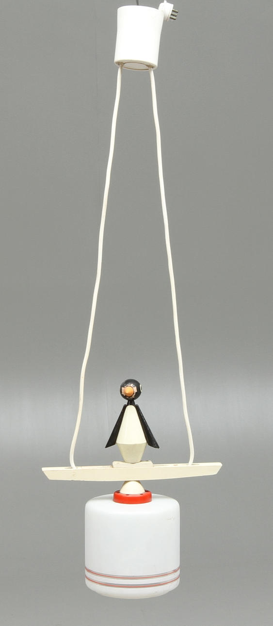 TAKLAMPA, för barnkammare, 1900-tal.