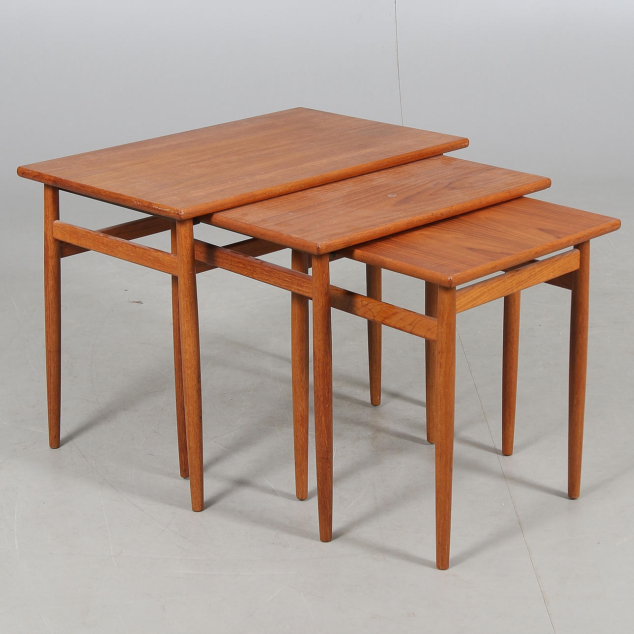 SATSBORD, teak, Seffle Möbelfabrik Sweden.