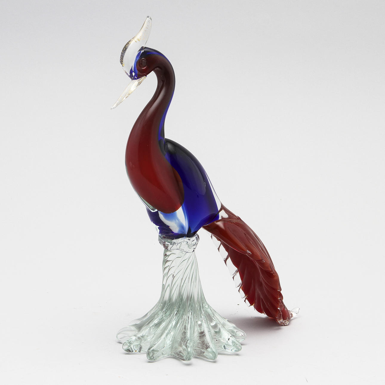FIGURIN, glas. Troligen Murano, 1900-tal.