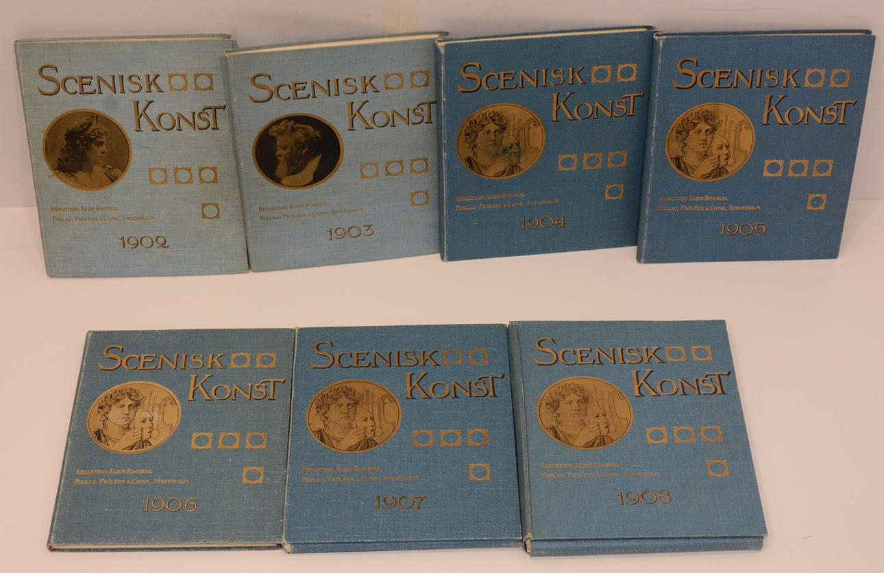 Scenisk konst 1902-1908. 1:a - 7:e årgången.