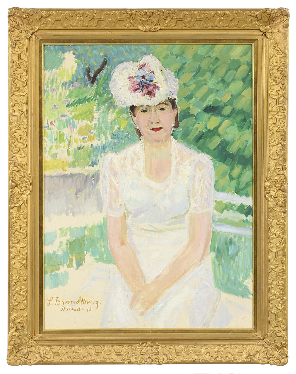 STURE BRANDTBERG, olja på duk, sign o dat -43.