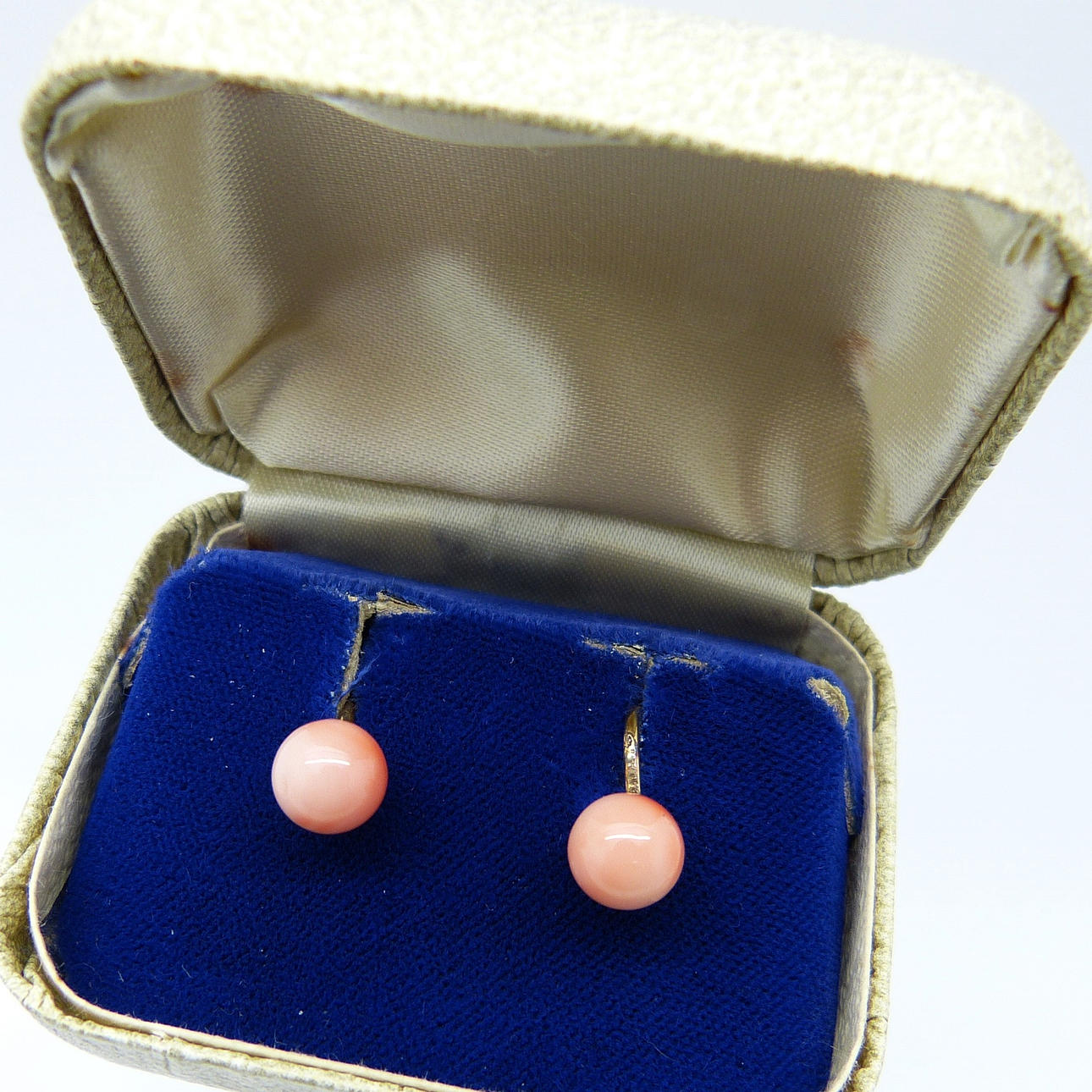 Rose De France Diamant-Stern-Ohrringe, Rosévergoldet, 0,116ct
