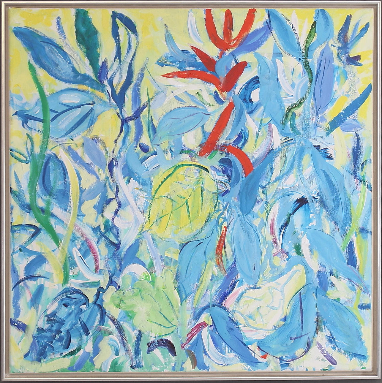 JØRGEN JACOBSEN. Olja på duk, signerad, daterad, 1986.