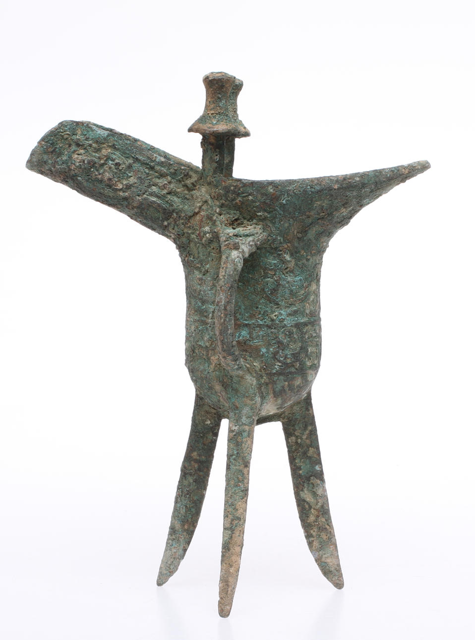 VINOFFERBÄGARE, brons, Kina.