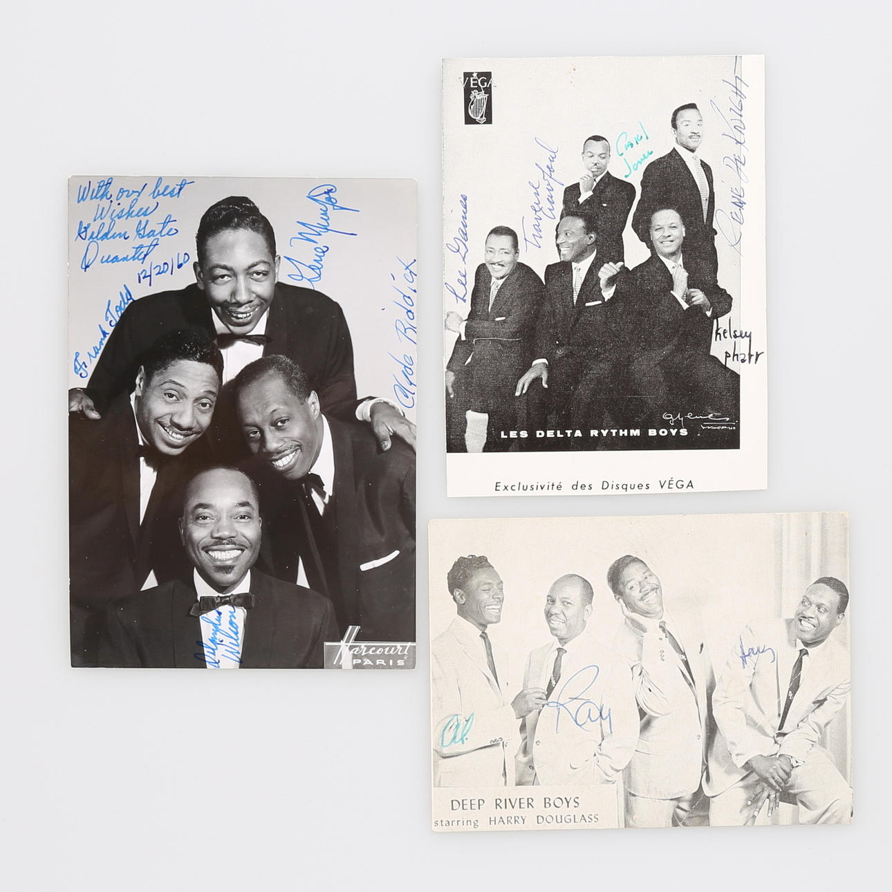 AUTOGRAPH. 42 FOREIGN ACTORS/ ENTERTAINERS.