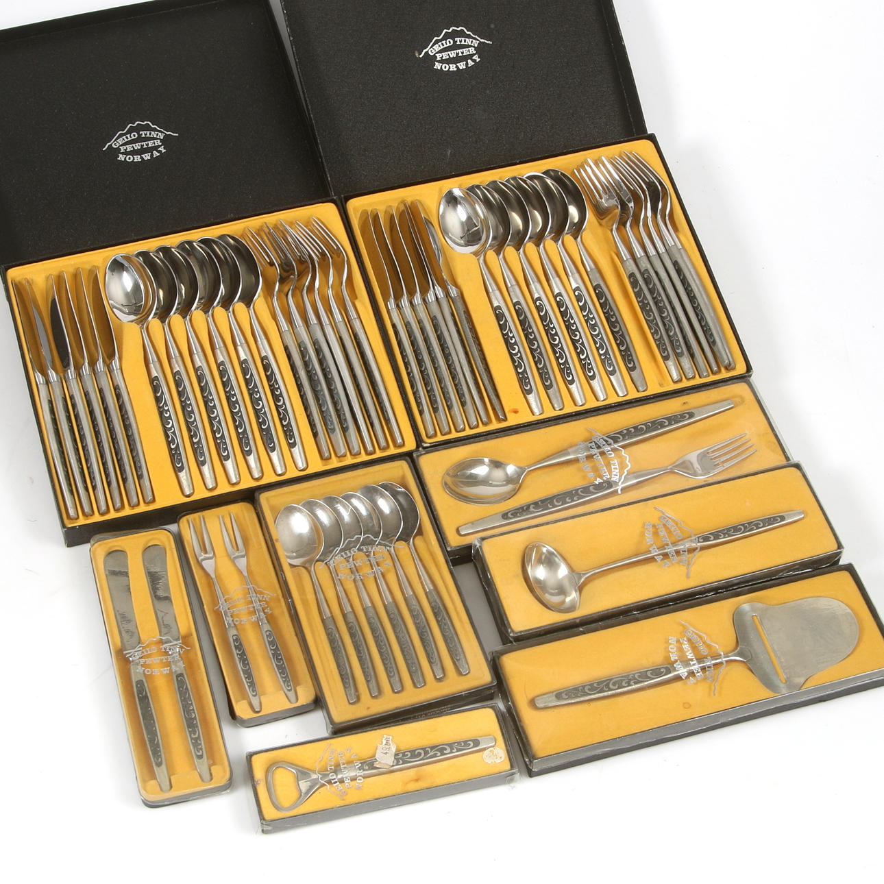 BESTICK, 50 delar, Geilo Tinn, Norge.