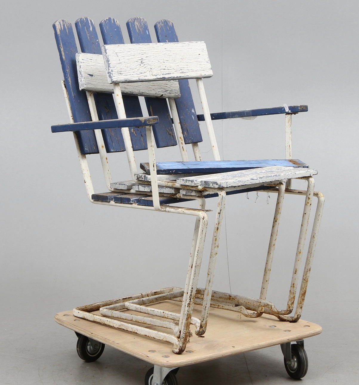 TRÄDGÅRDSSTOLAR, 3 st, Grythyttan.