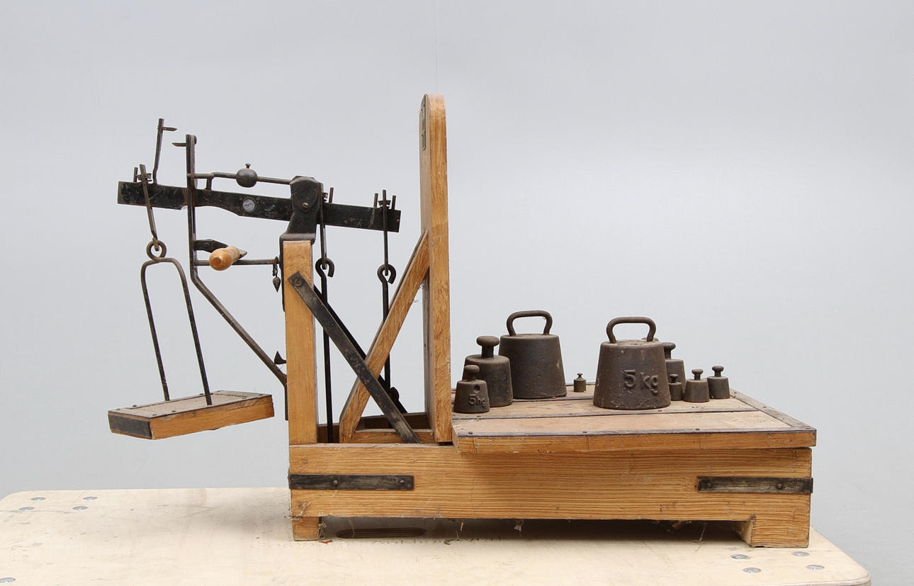 SPANNMÅLSVÅG, Lindells vågfabriks AB, 1900 tal.