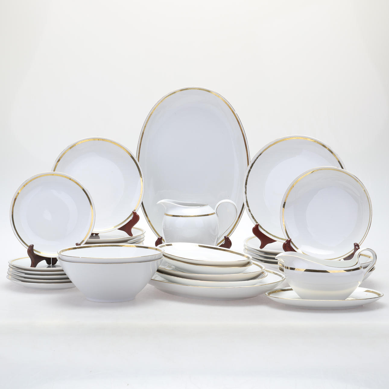 SERVISDELAR, 34 delar,Seltmann Weiden,Bavaria.