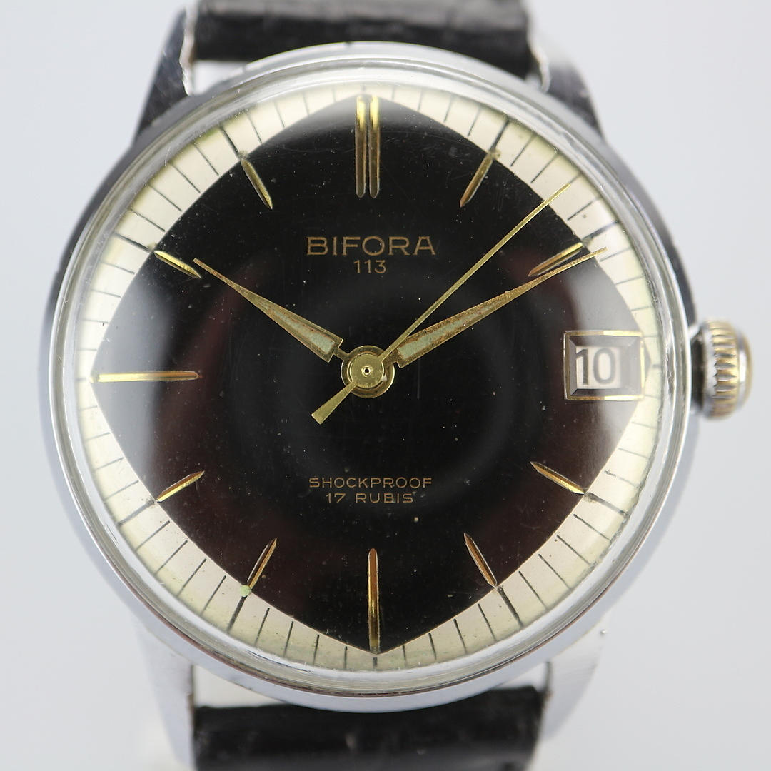 BIFORA MEN'S WRISTWATCH.