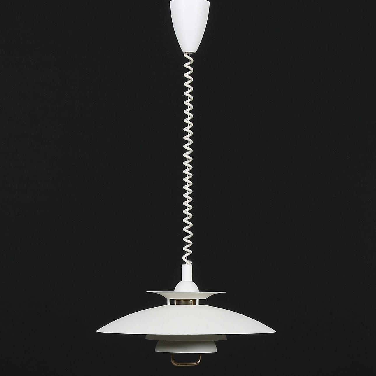 CEILING LAMP, model T 01, Eklund's metal, 19/2000s.
