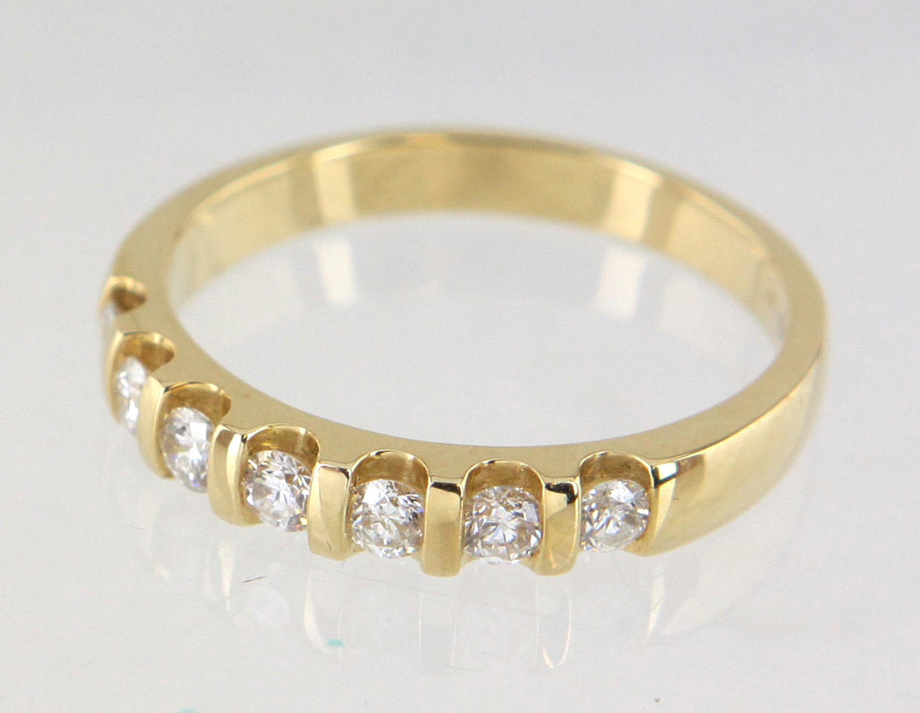 Diamantring, 0,5 ct, guld 585.