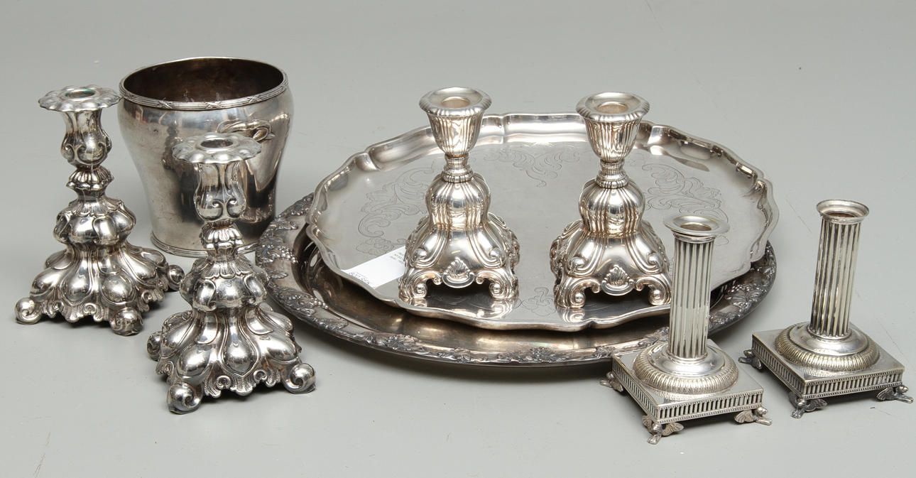 PARTI NYSILVER, 9 delar, 1900-tal.