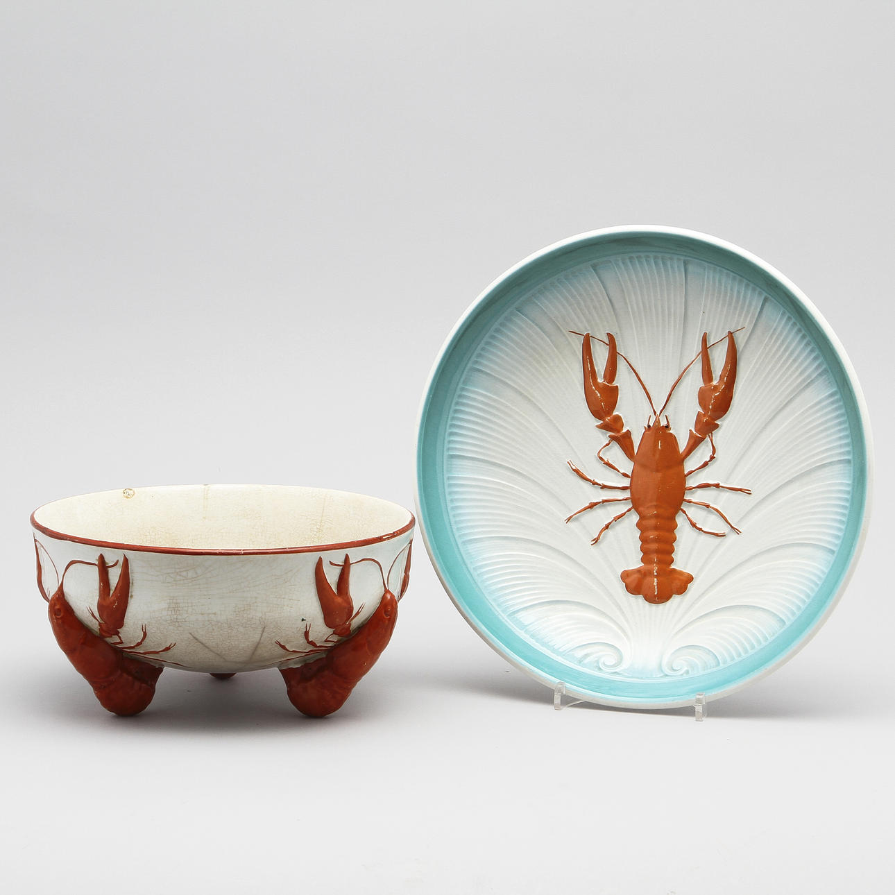 KRÄFTSKÅL OCH FAT, Rörstrand och Göteborg.