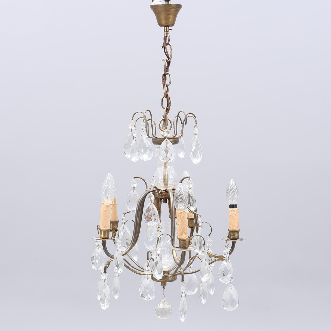 LJUSKRONA, barockstil, 1900-tal. Belysning & Lampor - Taklampor - Auctionet