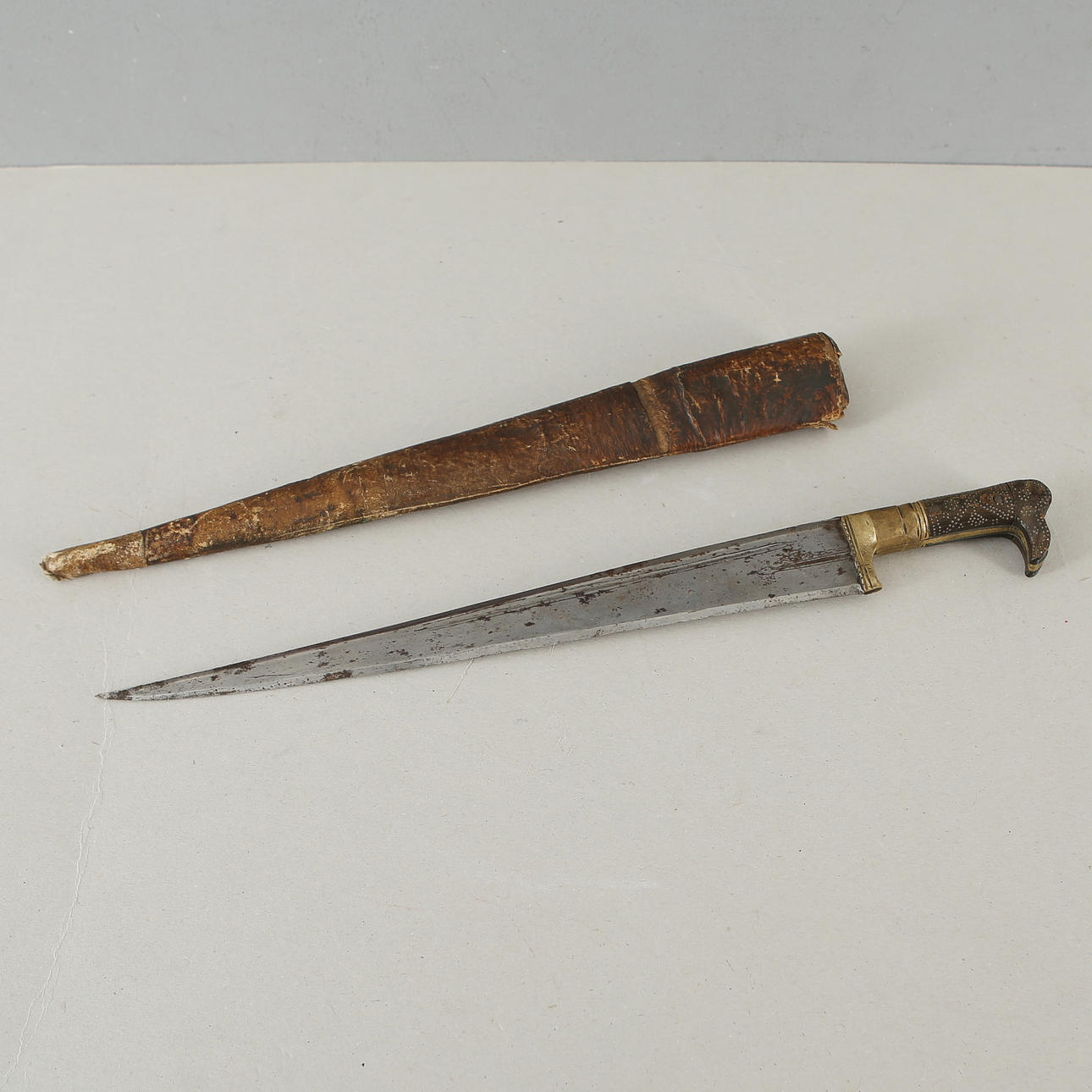 PESH-KABZ, Indo-Persischer Dolch, 19. Jahrhundert.