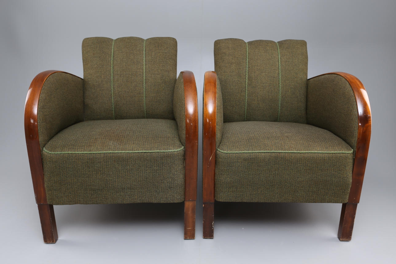 FÅTÖLJER, 1 par, Funkis.