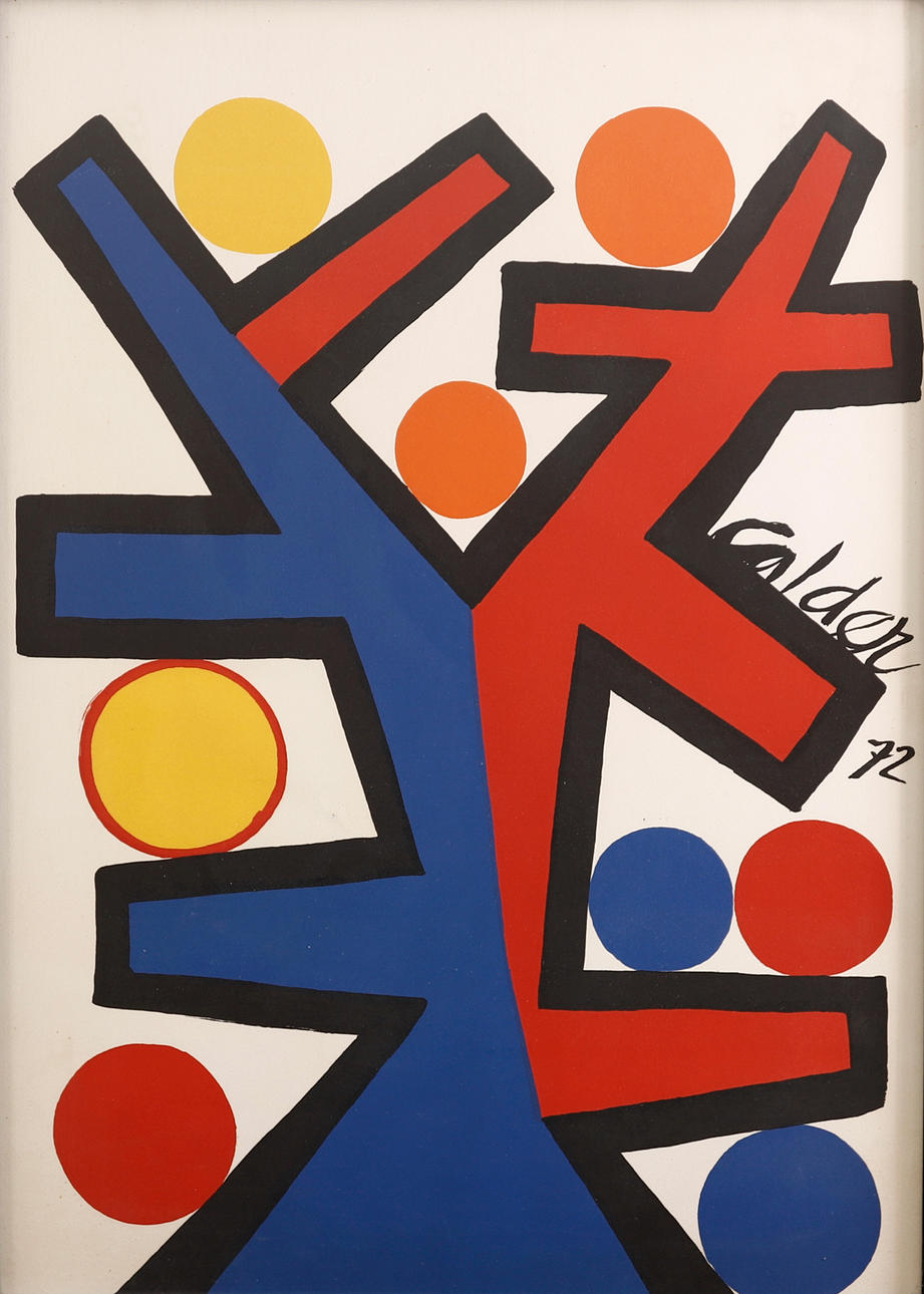 ALEXANDER CALDER. Sammensætning.