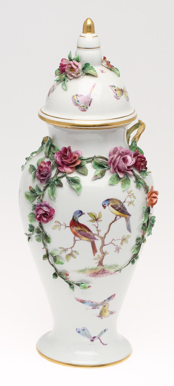 LOCKURNA, porslin, 1800-tal.